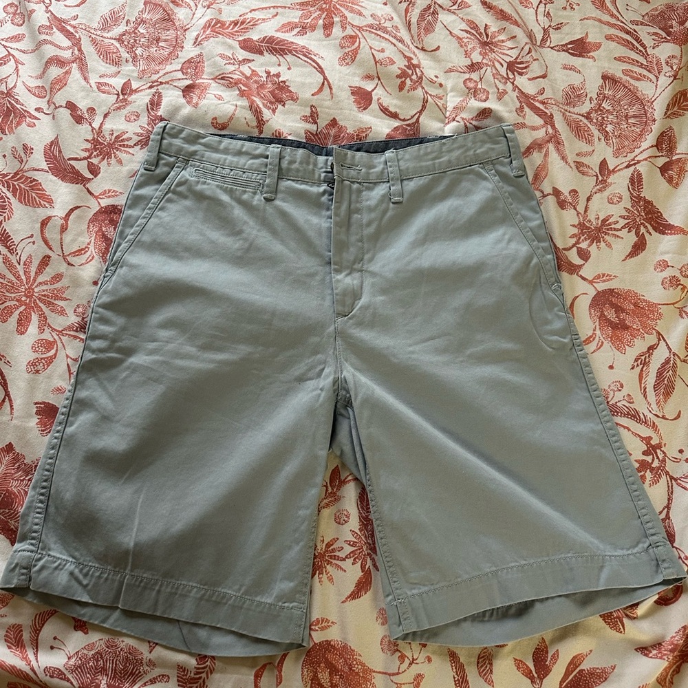 Light blue polo shorts size 33